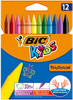KREDKI ŚWIECOWE BIC KIDS PLASTIDECOR 945764 MIX*12