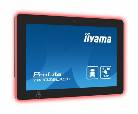 IIYAMA MONITOR 10 CALI TW1025ALASC B1PNR,10 PUNKTÓW DOTYKOWYCH IPS WIFI