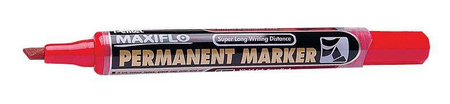 MARKER PERMANENTNY PENTEL MAXFILO NLF50-B CZERWONY OKRĄGŁA 4.5MM