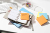 KARTECZKI SAMOPRZYLEPNE 76X76MM 3M POST-IT® 654N JASKRAWY POMARAŃCZOWY 100 KART