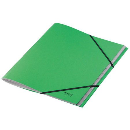 TECZKA SEGREGUJĄCA A4 LEITZ RECYCLE 39150055 ZIELONY KARTON 12 PRZEGRÓDEK