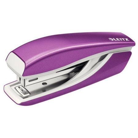 Zszywacz LEITZ WOW 5528 55281062 metaliczny fiolet 10 kart.