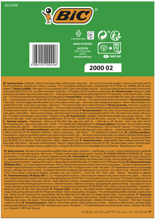 MARKER PERMANENTNY BIC 2000 8209123 ZIELONY