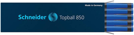 WKŁAD DO PIÓRA KULKOWEGO SCHNEIDER TOPBALL 850 DO TOPBALL 811 NIEBIESKI 0,5 MM