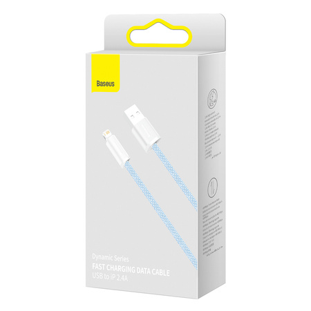 Kabel BASEUS Dynamic USB-A-Lightning 2m (niebieski)