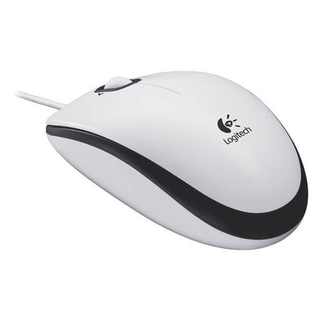 MYSZ OPTYCZNA BEZPRZEWODOWA BIAŁA LOGITECH B100 910-003360