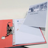 SEGREGATOR A4 ESSELTE COLOUR'BREEZE 75MM 628431 KORALOWY