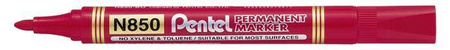 MARKER PERMANENTNY PENTEL N850-B CZERWONY OKRĄGŁA 4.5MM