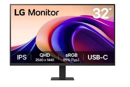 LG ELECTRONICS MONITOR 31.5 CALA 32U631A-B QHD 100HZ IPS HDR10