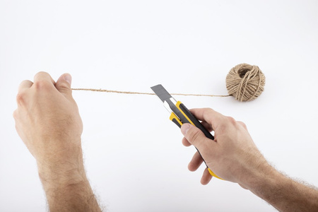 NÓŻ DUŻY SMART 2046 155MM GUMOWANY CZARNE OSTRZE