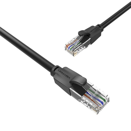 KABEL SIECIOWY UTP CAT6 VENTION IBEBK RJ45 ETHERNET 1000MBPS 8M CZARNY