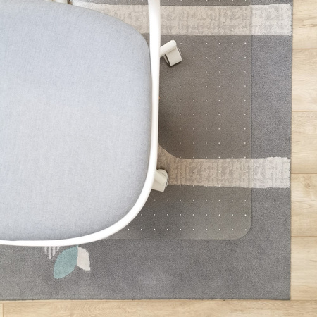 MATA POD KRZESŁO LEVIATAN 1200X900MM NA DYWAN BEZBARWNA