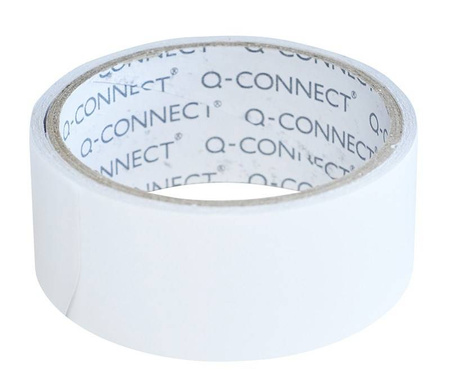 TAŚMA DWUSTRONNA 38MMX5M Q-CONNECT TRANSPARENTNA