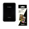 Canon ZINK Photo Paper, ZINK, foto papier, bez marginesu typ połysk, Zero Ink typ 3214C002, biały, 5x7,6cm, 2x3", 20 szt., termo,C
