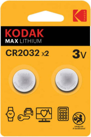 BATERIA LITOWA CR2032 KODAK MAX LITHIUM 30417687 2SZT