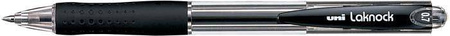 DŁUGOPIS AUTOMATYCZNY UNI SN-100 66273 CZARNY 0.7MM
