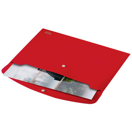 TECZKA KOPERTOWA A4 LEITZ RECYCLE 46780025 CZERWONY PP