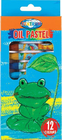 PASTELE OLEJOWE 75X10MM CENTRUM 82896 MIX*12 12SZT