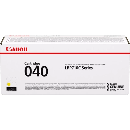 TONER ORYGINALNY CANON CRG040Y 0454C001 YELLOW 5400 STRON