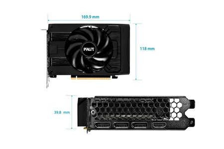 PALIT KARTA GRAFICZNA RTX 5050 STORMX 8GB GDDR6 128BIT 3DP/HDMI