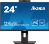 IIYAMA MONITOR 24 CALE XUB2490HSUH-B1 IPS,FHD,CAM,MIC,HDMI,DP,3XUSB(3.2), 100HZ,250CD,4MS,ADAPTIVE SYNC,FLICKERFREE,2X2W,WINDOWS HELLO