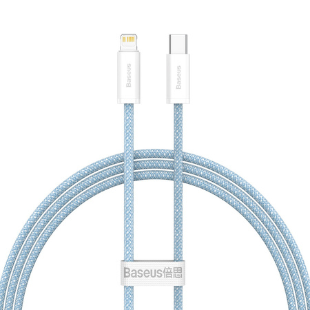 KABEL USB-C DO LIGHTNING BASEUS DYNAMIC SERIES, 20W, 1M (NIEBIESKI)