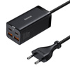 ŁADOWARKA SIECIOWA BASEUS GAN3 PRO 2XUSB-C + 2XUSB, 100W (CZARNA)