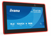 IIYAMA MONITOR 16 CALI TW1625LASC-B3PNR ANDROID 14,FHD,10PKT,450CD,2X2W,    4XUSB, 1XUSB-C,RJ45, MIC, RK3567, 4/32GB, LED LIGHTBAR, IISIGN2, NFC, 24/7