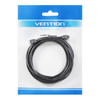 Kabel sieciowy UTP CAT6A Vention IBIBH RJ45 Ethernet 10Gbps 2m czarny typu Slim