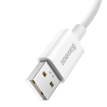 KABEL USB DO USB-C BASEUS SUPERIOR SERIES, 65W, 1M (BIAŁY)