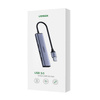 HUB UGREEN 5W1 ADAPTER, USB DO 4X USB 3.0  CM473-20805 (SZARY)