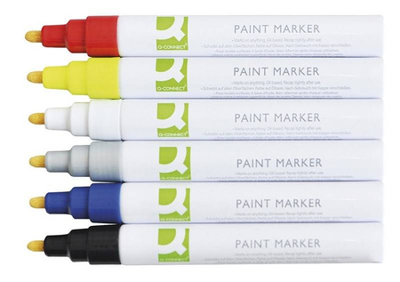 MARKER OLEJOWY Q-CONNECT BIAŁY 2-3MM