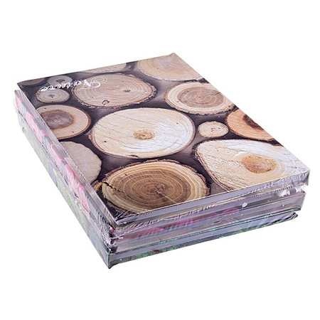 BRULION A5 OFFICE PRODUCTS NATURE LINIA TWARDA OPRAWA 96KART