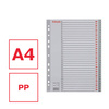 PRZEKŁADKI 1-31 A4 ESSELTE 100108 SZARY PP