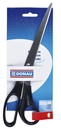 NOŻYCZKI 255MM DONAU CZARNE