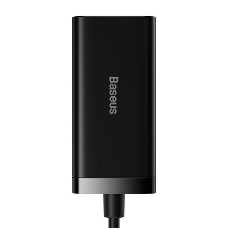 ŁADOWARKA SIECIOWA BASEUS GAN3 PRO 2XUSB-C + 2XUSB, 100W (CZARNA)