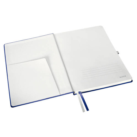 NOTATNIK A4 LEITZ STYLE 44760069 TYTANOWY BŁĘKIT W KRATKĘ TWARDA OPRAWA 80 KARTEK