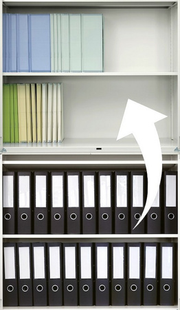 SEGREGATOR A4 ZERO MAX (TECZKA SKOROSZYTOWA) BEŻOWY