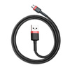 Kabel BASEUS Cafule USB-A-micro USB 2m (czerwono-czarny)
