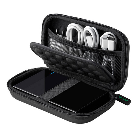 ETUI NA DYSK TWARDY SSD I AKCESORIA GSM UGREEN  LP128 (L) (CZARNE)