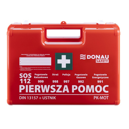 APTECZKA PRZEMYSŁOWA DONAU SAFETY K-15.2 +A POMARAŃCZOWA PUDEŁKO Z TWORZYWA