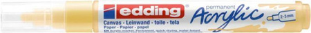 MARKER AKRYLOWY EDDING 5100 MATOWY ŻÓŁTY PASTEL 2-3 MM