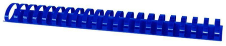 GRZBIET PLASTIKOWY 38MM (350 KARTEK) OFFICE PRODUCTS NIEBIESKI 50 SZT.