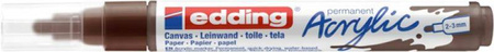 MARKER AKRYLOWY EDDING 5100 MATOWY CZEKOLADOWY BRĄZ 2-3 MM
