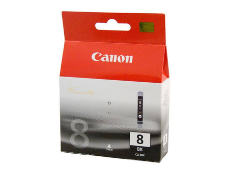 TUSZ ORYGINALNY CANON CLI8B 0620B001 CZARNY 420 STRON