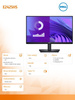 DELL MONITOR E2425HS 23.8 CALA VA LED FHD/(1920X1080)/16:9/DP/HDMI/VGA/GŁOŚNIKI/3Y