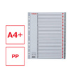 PRZEKŁADKI 1-31 A4 MAXI ESSELTE 100127 SZARY PP