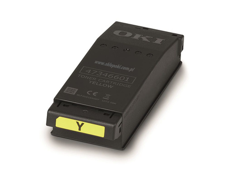 OKI ORYGINALNY TONER 09006129, YELLOW, 6000S, OKI C650, C650DN, O