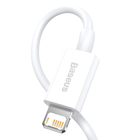 Kabel BASEUS Superior USB-A-Lightning 1m (biały)