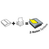 KARTECZKI SAMOPRZYLEPNE COSMIC, 76X76MM 3M POST-IT® SUPER STICKY Z-NOTES 6X90 KART